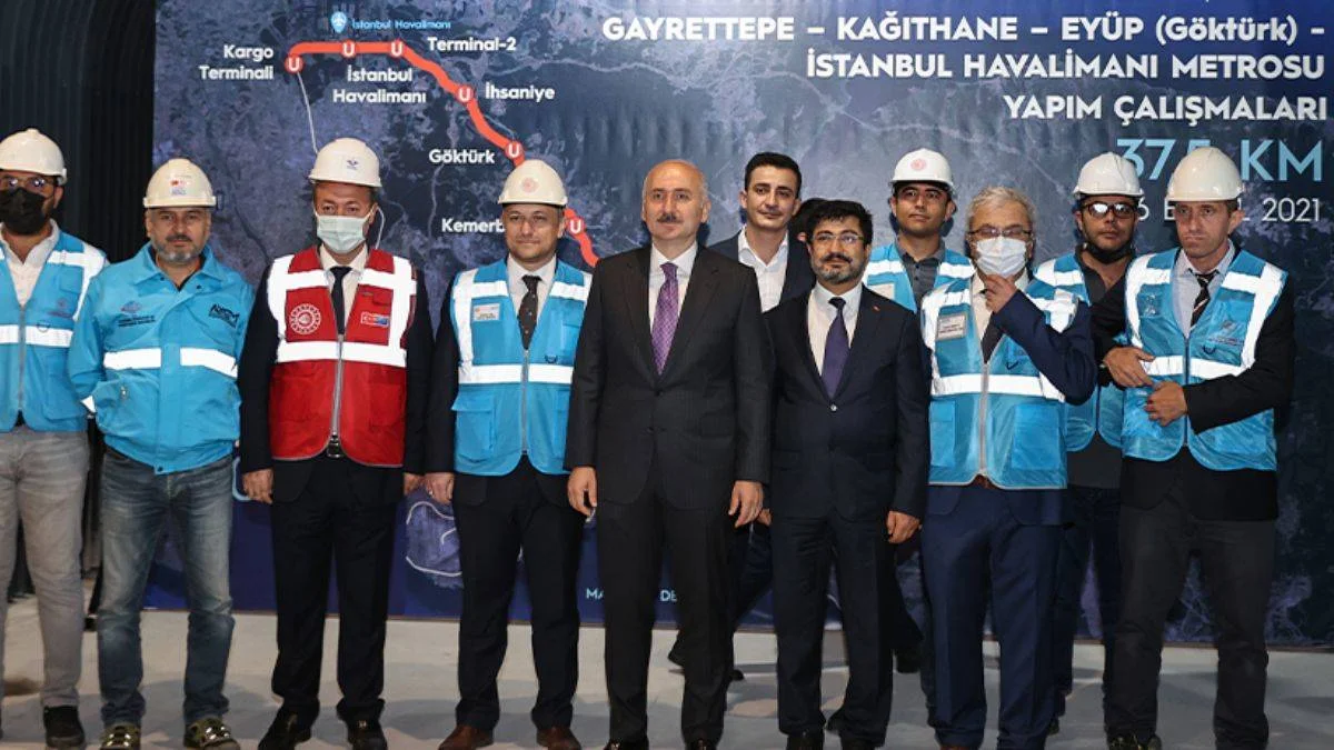 Havalimanı metrosunda testler kasımda başlıyor