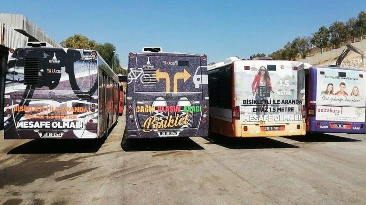 İzmir'de Bisikletliler İçin Farkındalık Kampanyası