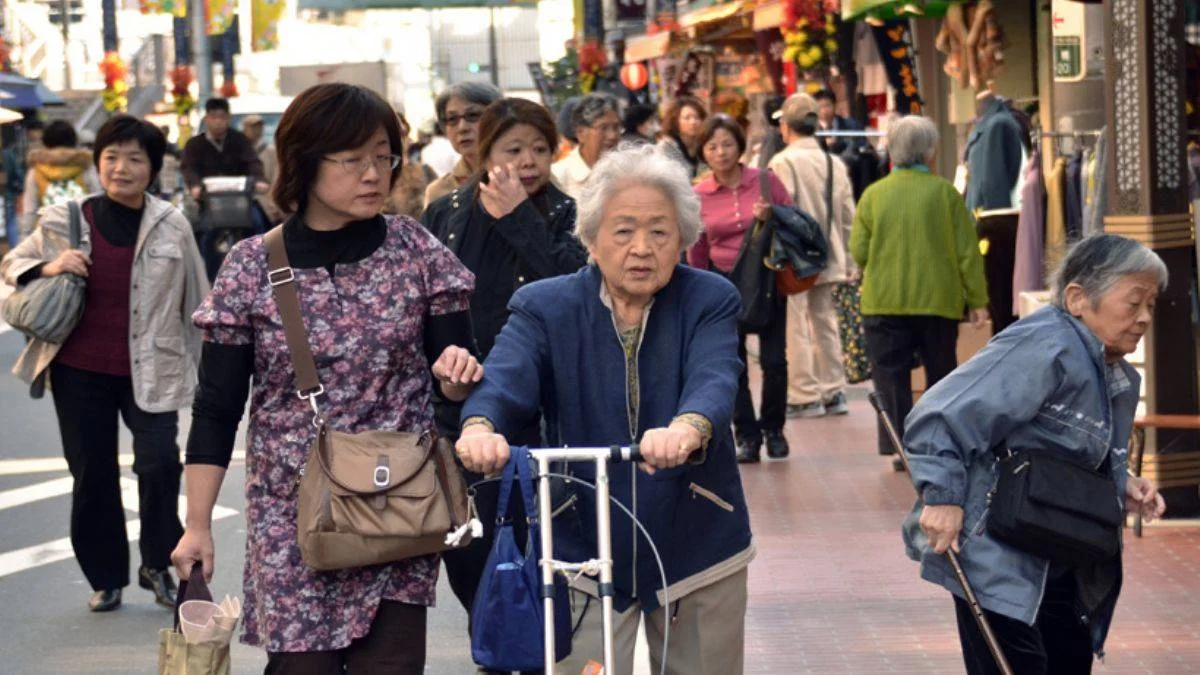 Japonya'da yaşlı nüfus oranında yeni rekor