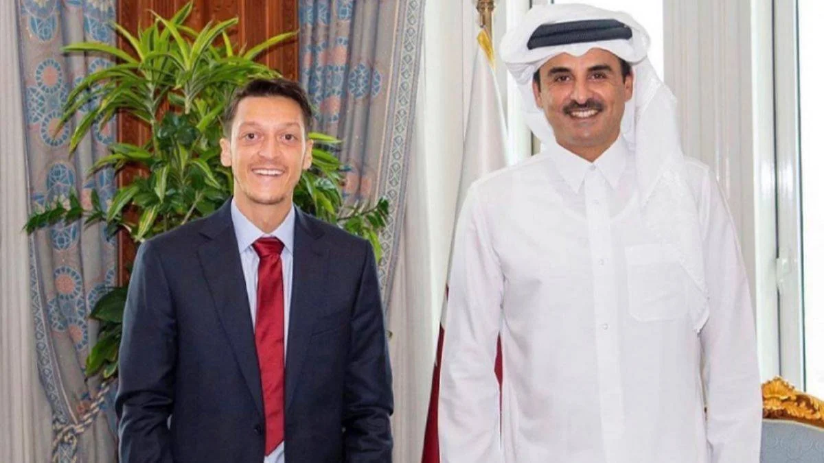 Katar Emiri, Mesut Özil'i kabul etti