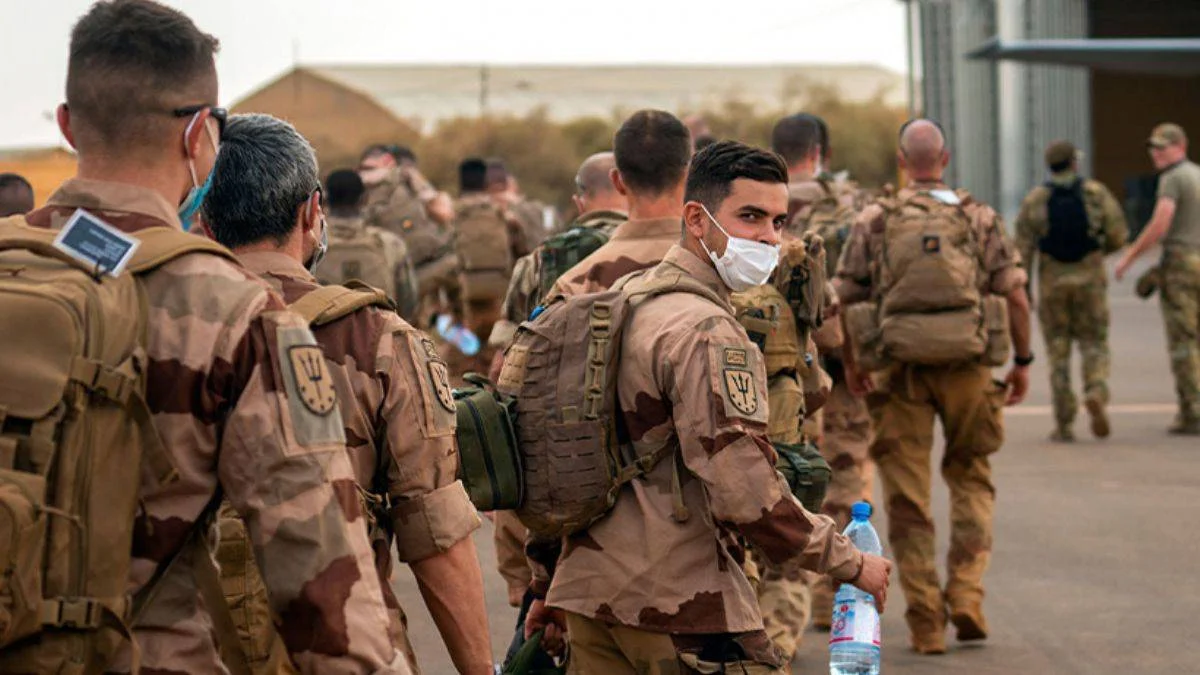 Mali'de Rus paralı askerlere destek gösterisi