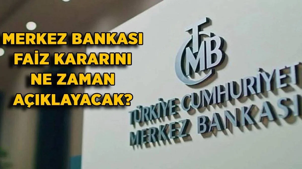 Merkez Bankası faiz kararını ne zaman açıklayacak? MB Eylül faiz toplantısı ne zaman?