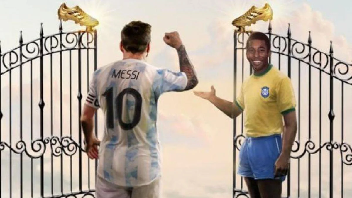 Messi, Pele'yi geçti