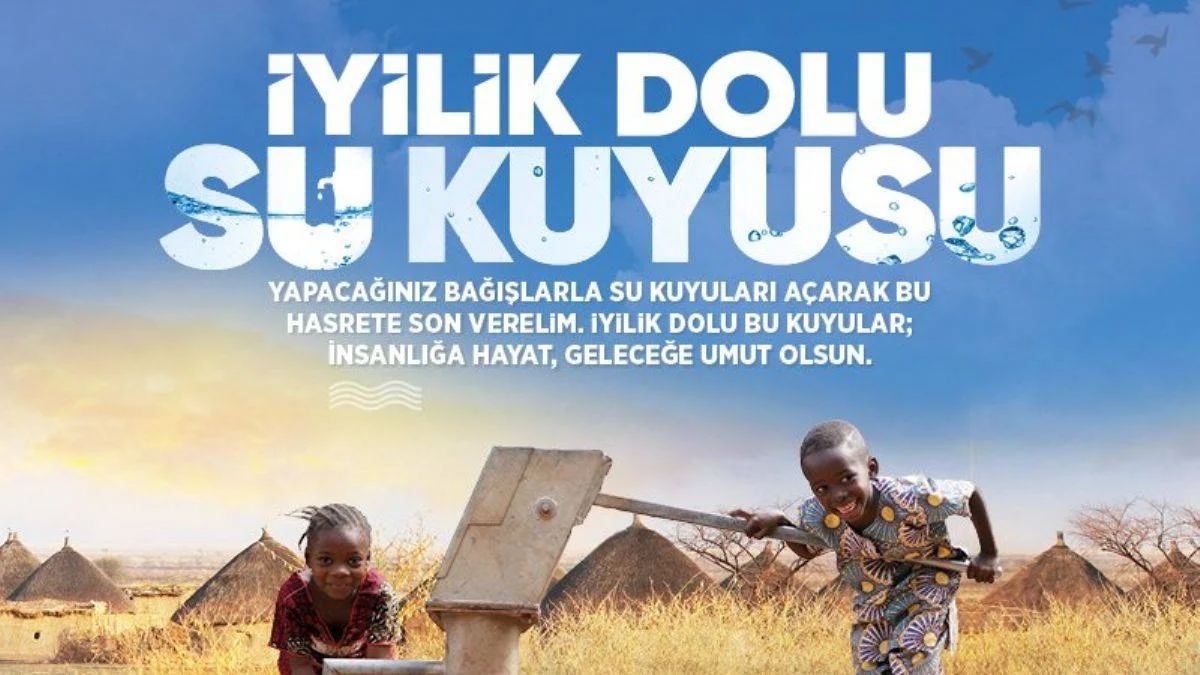 Sadakataşı Derneği'nden insanlığa 'İyilik Dolu Su Kuyusu'