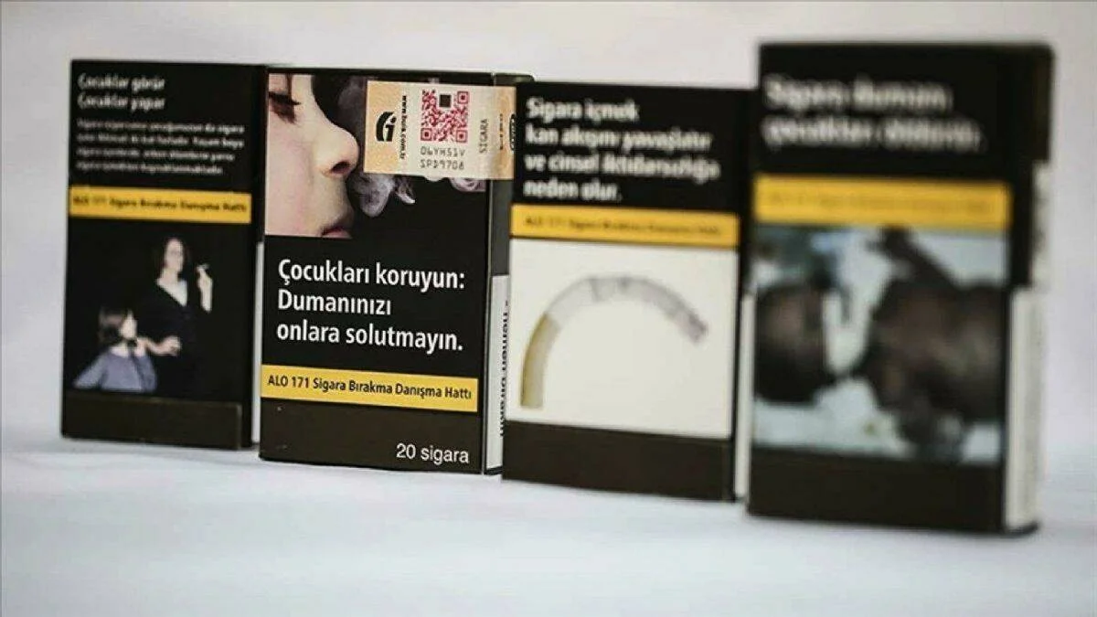 Sigara paketlerinde yeni dönem