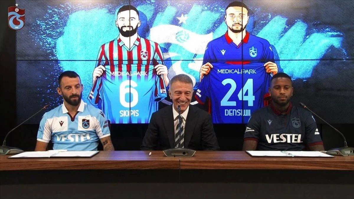 Siopis ve Denswill resmen Trabzonspor'da
