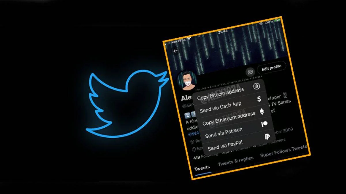 Twitter'in Bitcoin özelliğinden yeni görüntüler sızdı