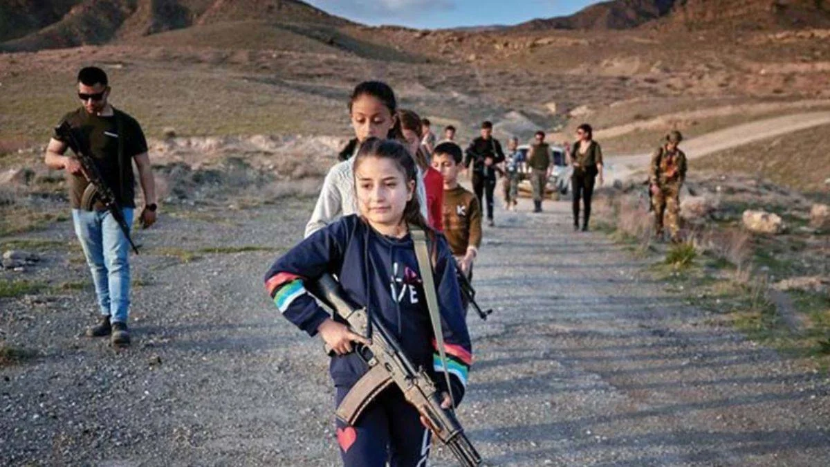 ABD'li eski askerlerden Ermeni çocuklara gerilla eğitimi