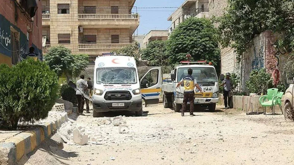 Afrin'de YPG bomba yüklü araçla saldırdı