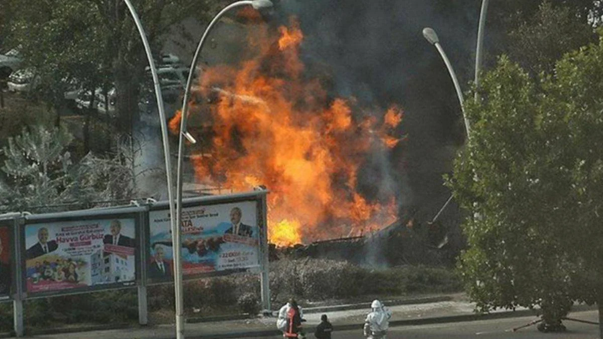 Ankara'da korkutan patlama
