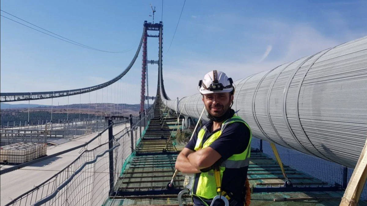 Bisiklet ile Çanakkale Köprüsü