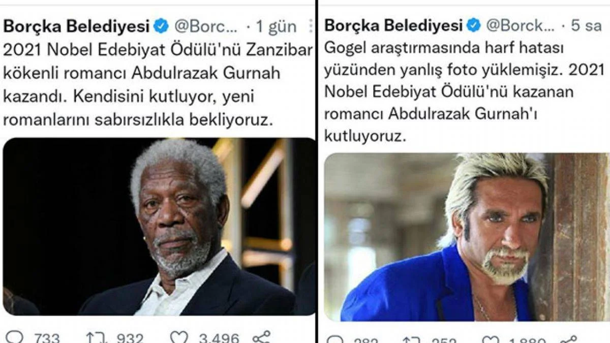 Borçka Belediyesi'nden 'Nobel esprili' paylaşım