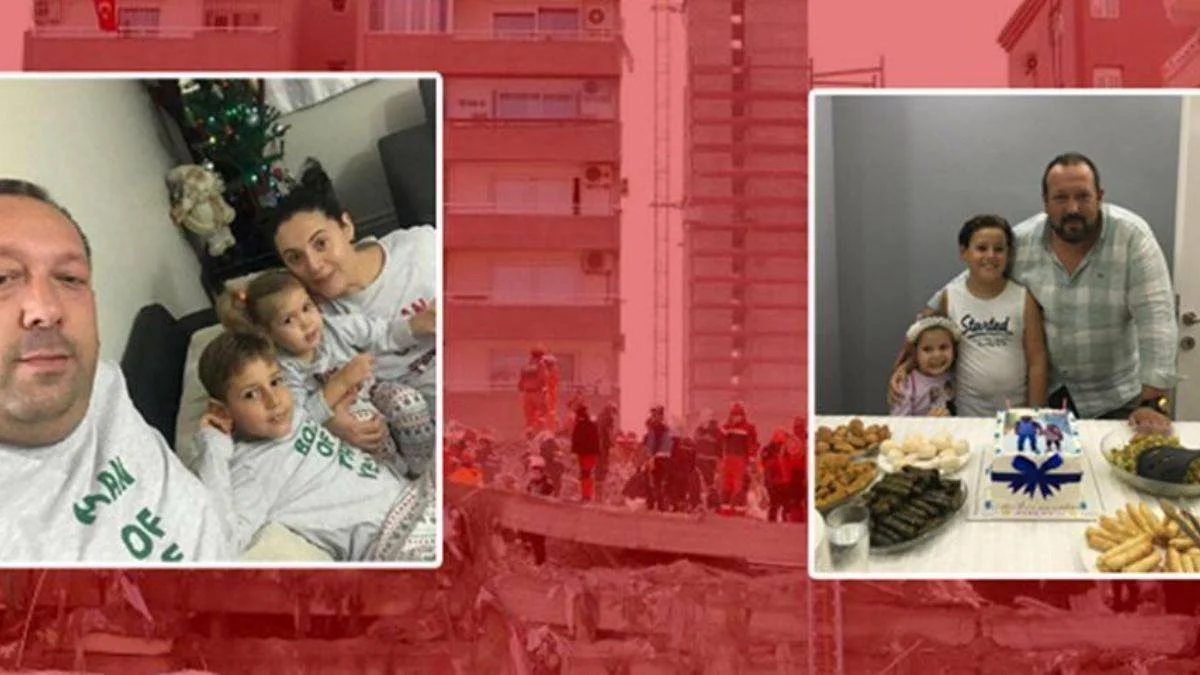 Depremde eşini kaybetti, kızı Ayda ve oğlu Atakan ile hayata tutunuyor