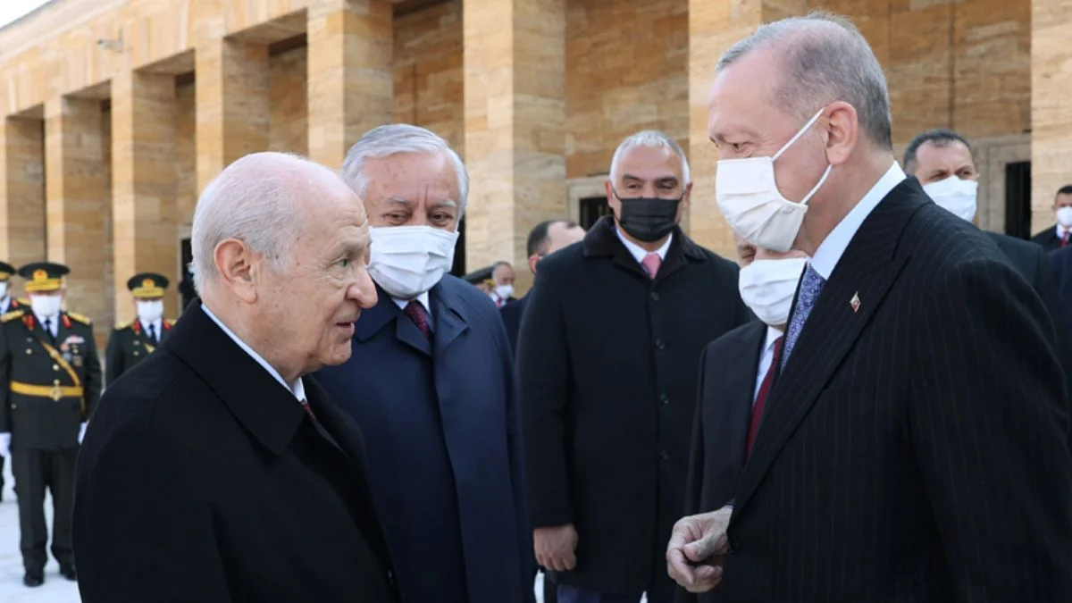 Erdoğan, devlet erkanı ile birlikte Anıtkabir'de