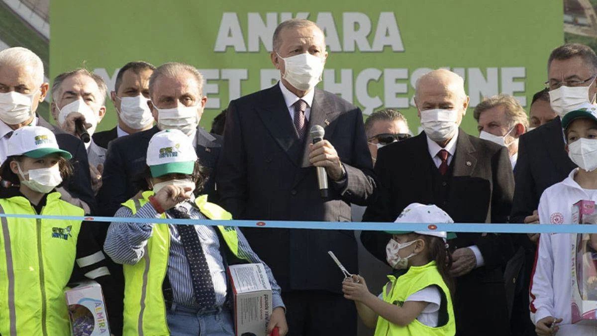 Erdoğan: Yeşil Kalkınma Devrimi'nin lokomotif şehri Ankara olacak