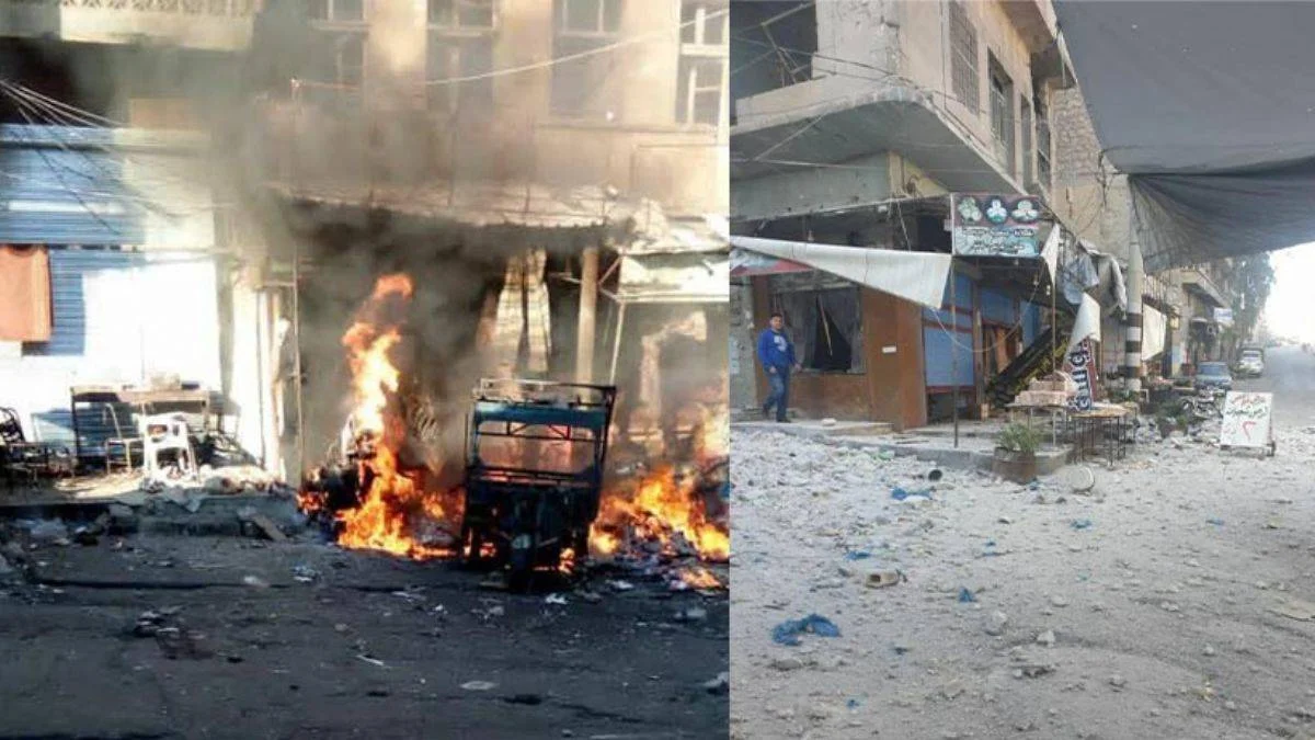 Esed rejiminden pazar yerine saldırı: Çok sayıda ölü ve yaralı var