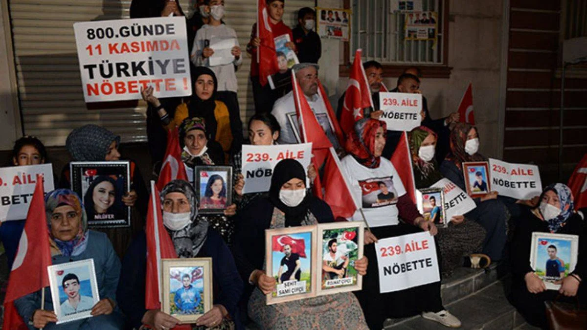 Evlat nöbetinde aile sayısı 238'e yükseldi