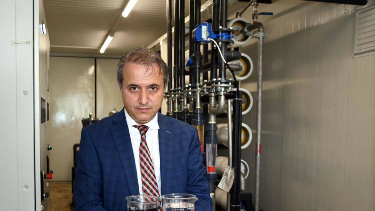 Fabrika atık sularını geri kazandıran sistem kuruldu