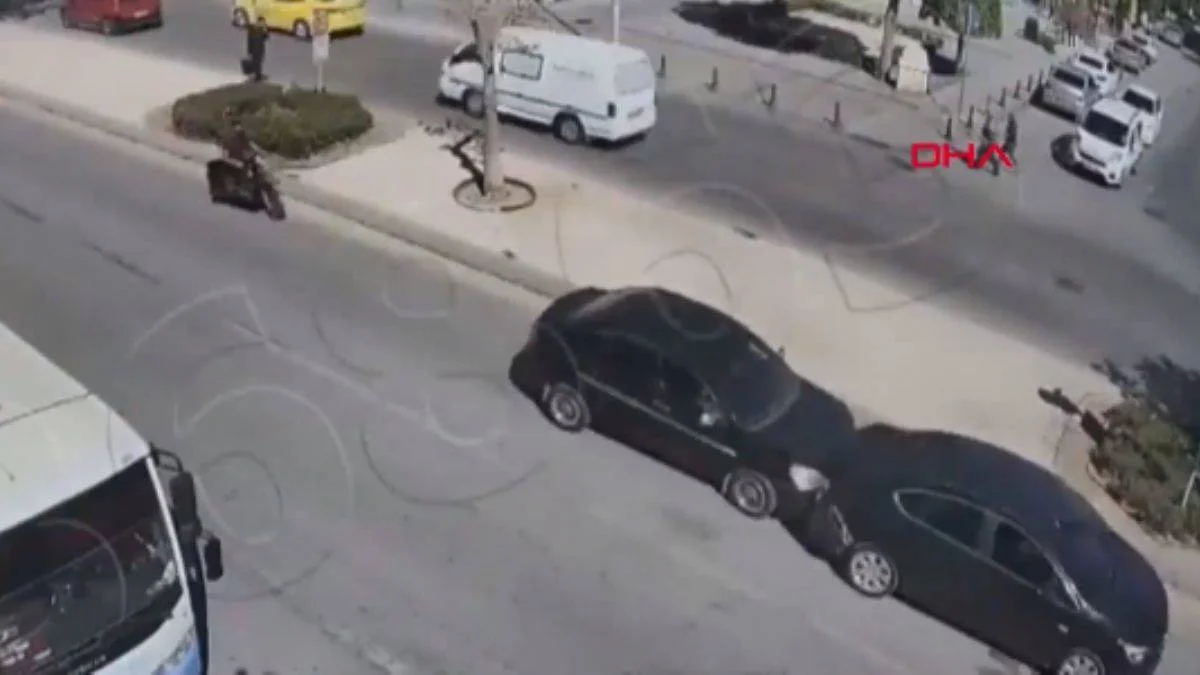 Gaziantep'te kazalar, mobese kameralarında