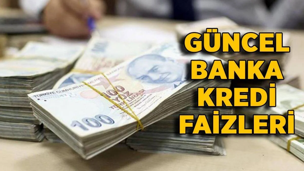 Güncel faiz oranları | Konut (ev) kredisi faizi düştü mü? İhtiyaç kredisi faiz oranı düştü mü?