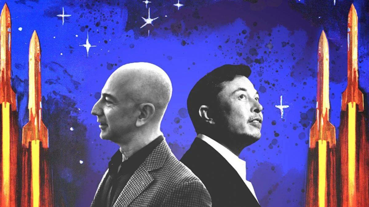 Jeff Bezos'a fark attı! Elon Musk'un keyfi yerinde