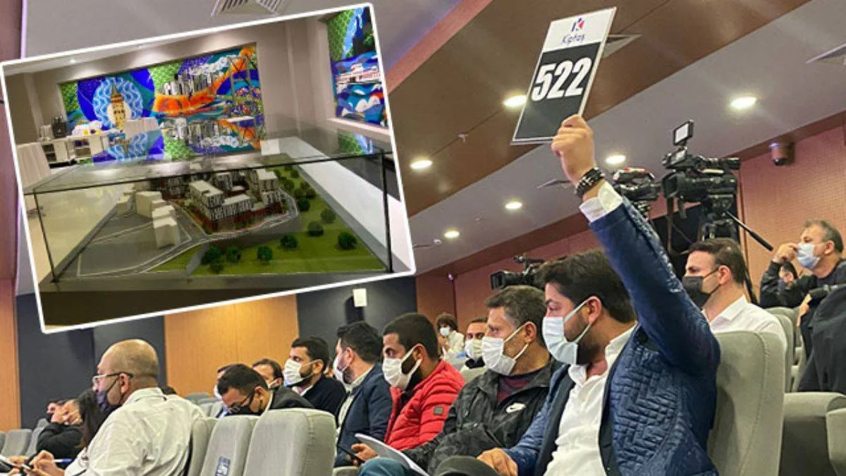KİPTAŞ'ın konut, arsa ve dükkanları müzayedede satıldı