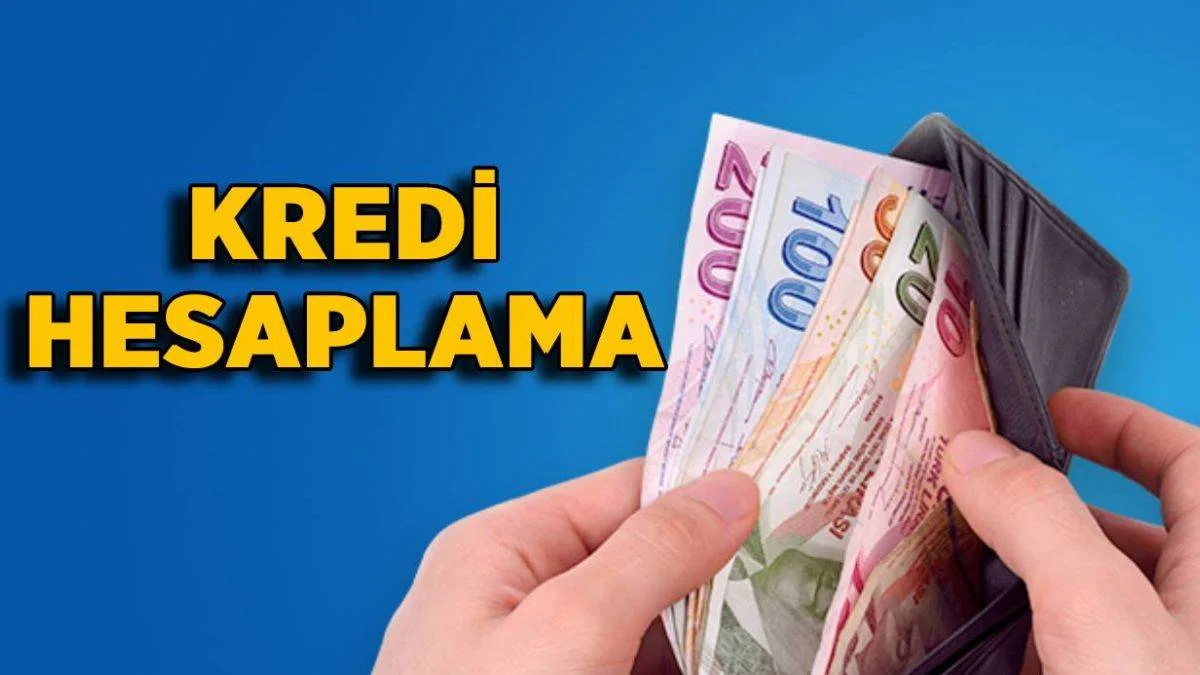 Kredi hesaplama | Konut kredisi-İhtiyaç kredisi-taşıt kredisi hesaplama nasıl yapılır?