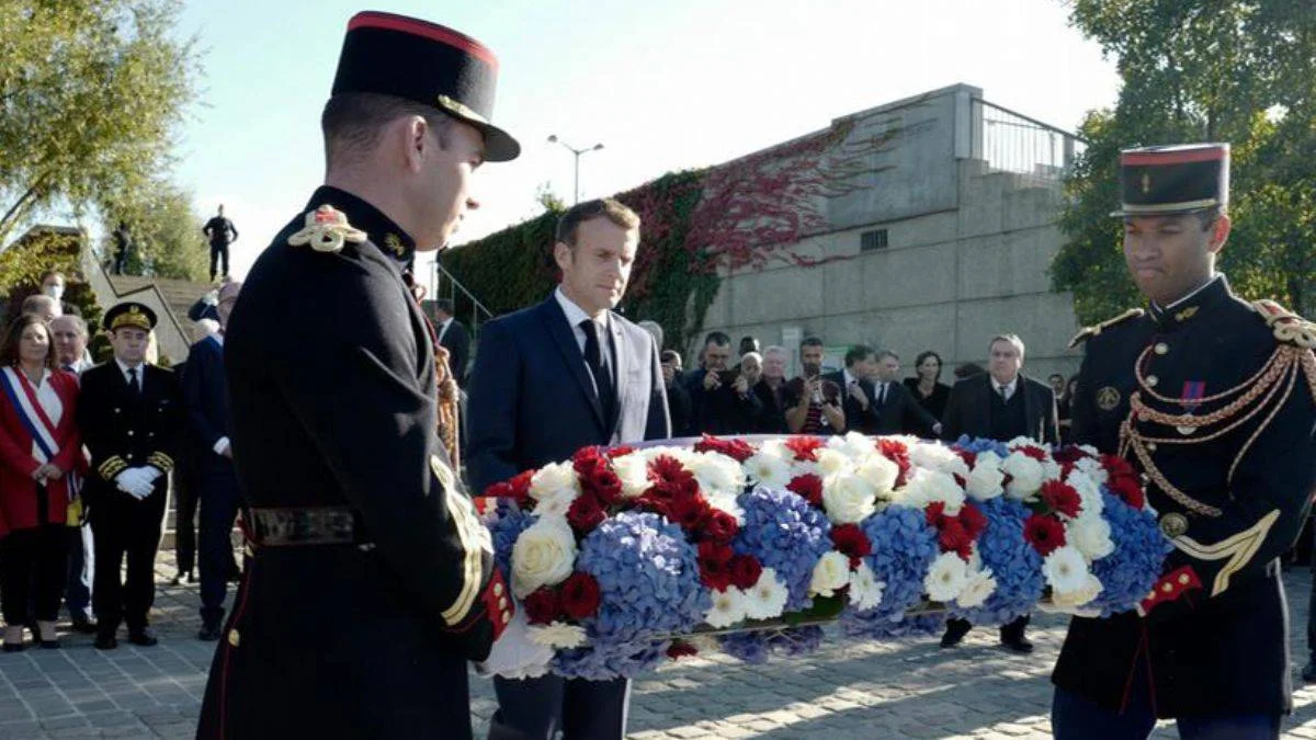 Macron, Cezayirlilerin öldürüldüğü katliamı kınadı