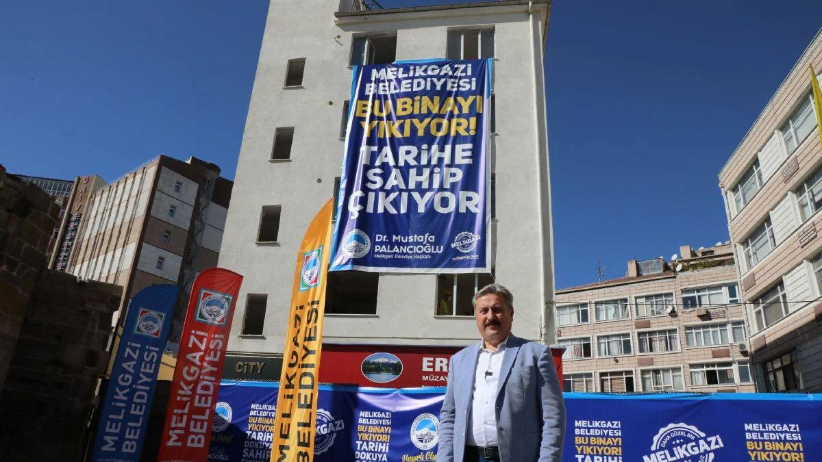 Melikgazi Belediyesi'nden tarihe estetik bir dokunuş