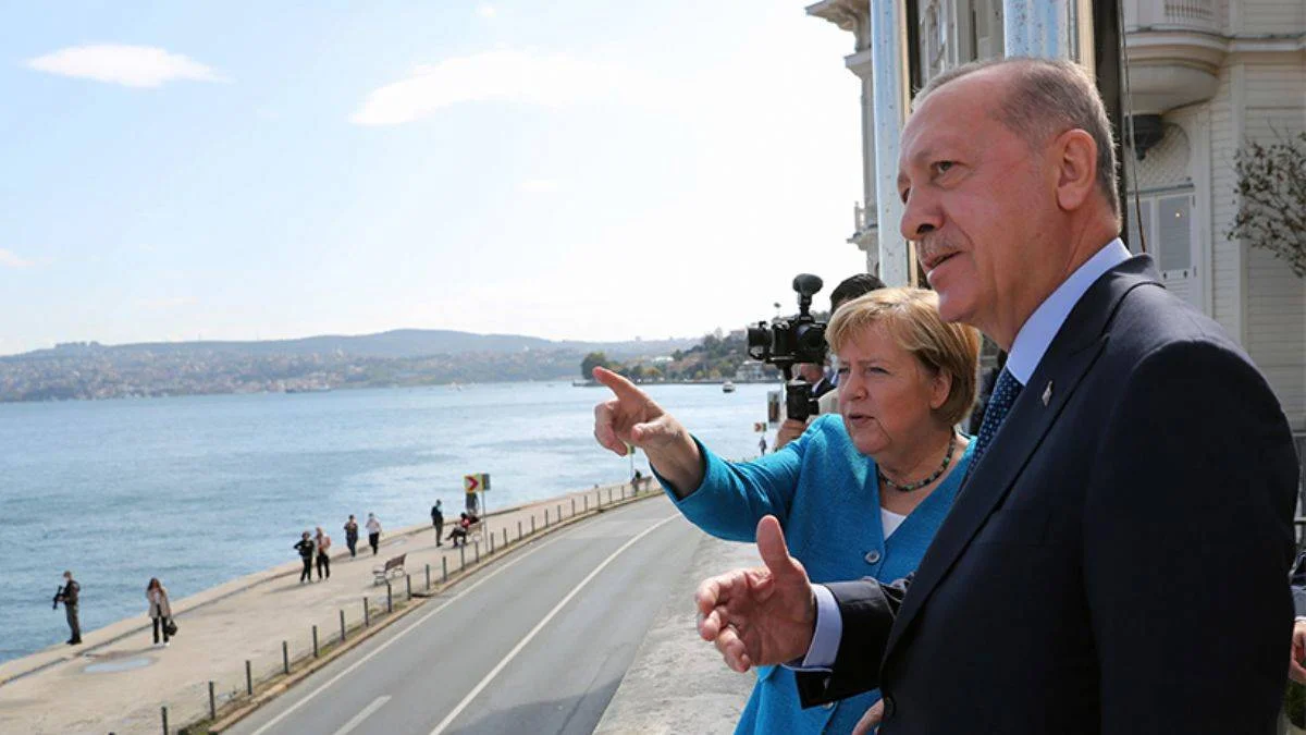 Merkel, Huber Köşkü'nde