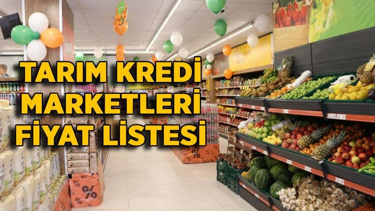 Tarım Kredi Kooperatifi Market fiyat listesi | Tarım Kredi Koop Gross market pirinç, yağ, nohut, şeker, mercimek fiyatı ne kadar?