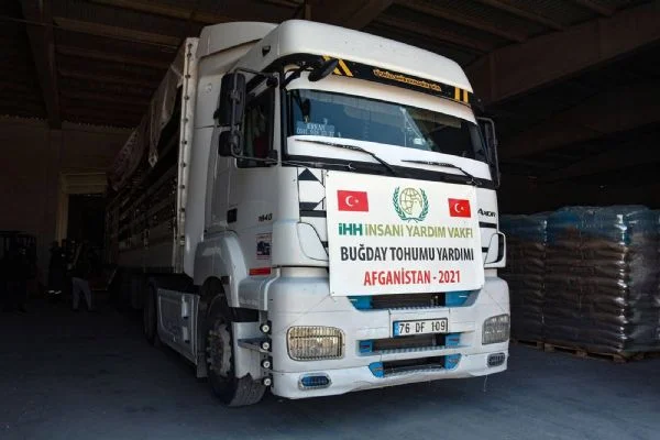 Türkiye'den Afganistan'a 100 ton buğday tohum