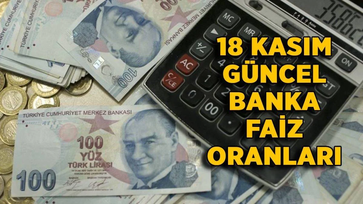 18 Kasım güncel faiz oranları | 18 Kasım banka konut (ev) kredisi-taşıt (araç) kredisi güncel faizi