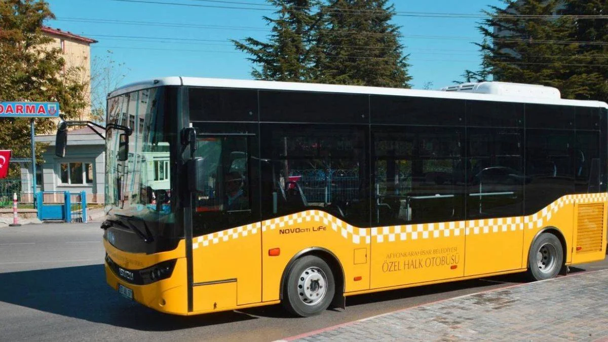 Afyon halk otobüs ve minibüs ücretine zam mı geldi? Afyonkarahisar ulaşım fiyat zammı ne zaman geçerli?