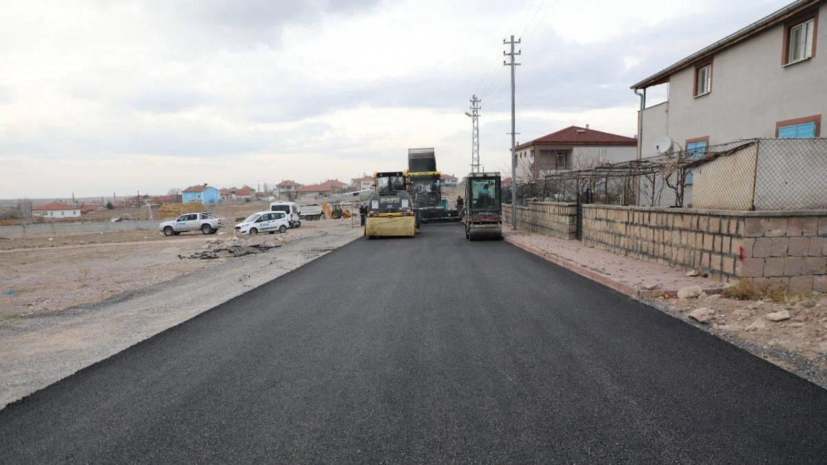 Ağırnas mahallesi yeni bir görünüme kavuşuyor