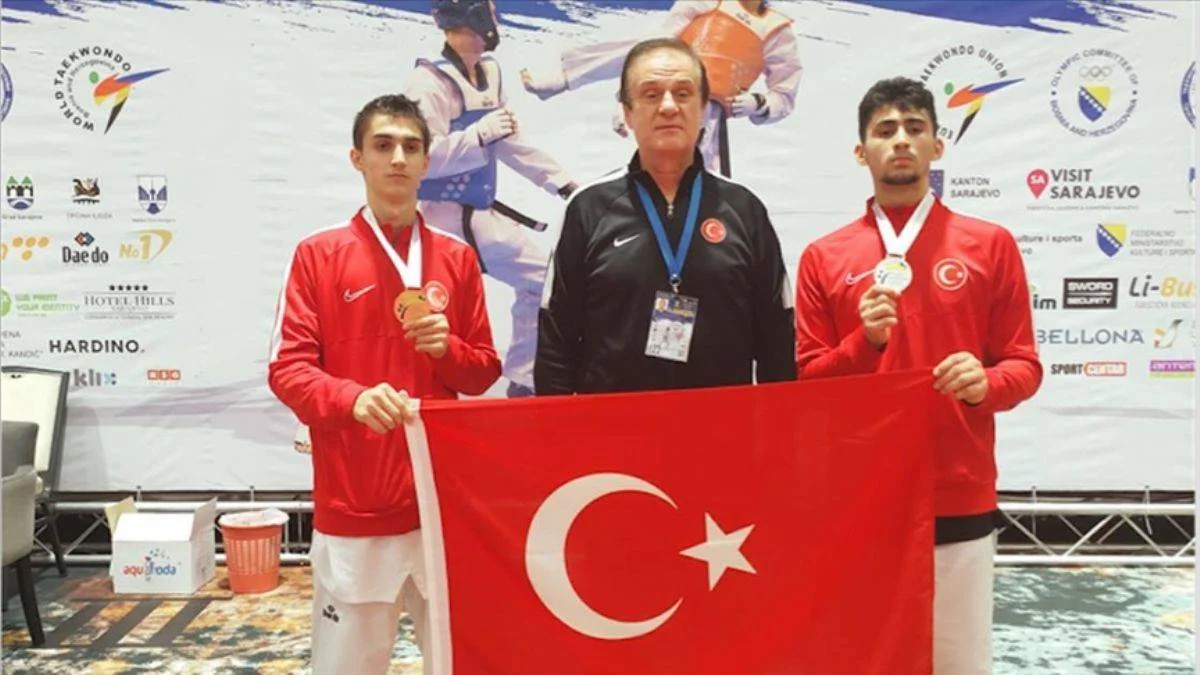 Avrupa Gençler Tekvando Şampiyonası'nda 2 madalya