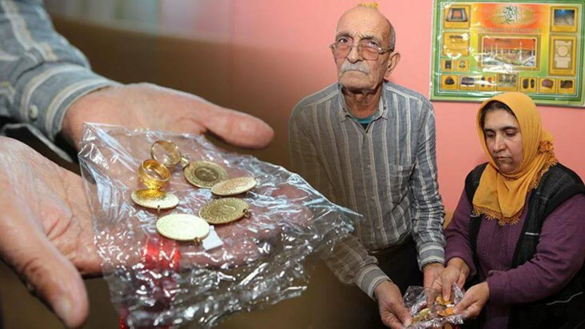 Bacaya sakladıkları altınlar boşluğa düştü; ekipler duvarı kırarak çıkardı
