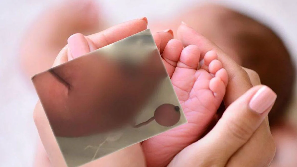Bilim insanları şaşkına döndü: 12 santimetre kuyrukla doğdu