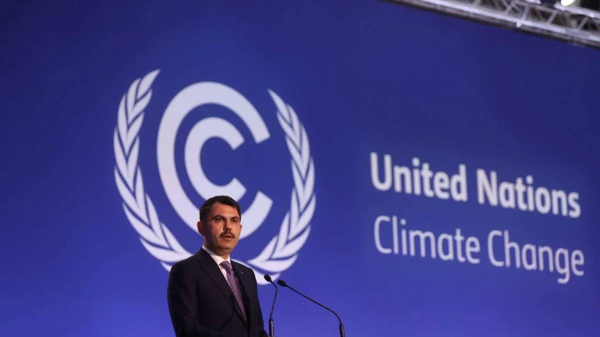 Çevre, Şehircilik ve İklim Değişikliği Bakanı Murat Kurum, COP26 Zirvesi'nde konuştu