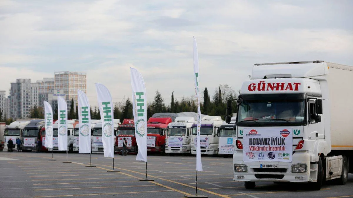 İHH bu kış Suriye'ye bin 500 TIR gönderecek