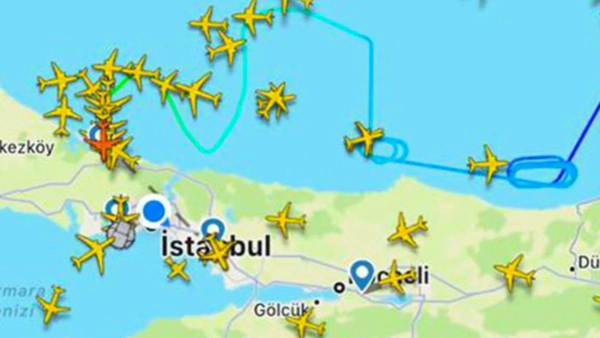 İstanbul'da hava trafiği karıştı