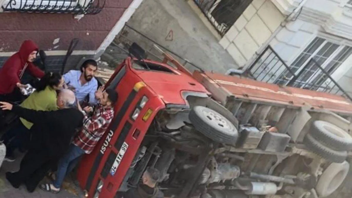 Kağıthane'de facia ucuz atlatıldı