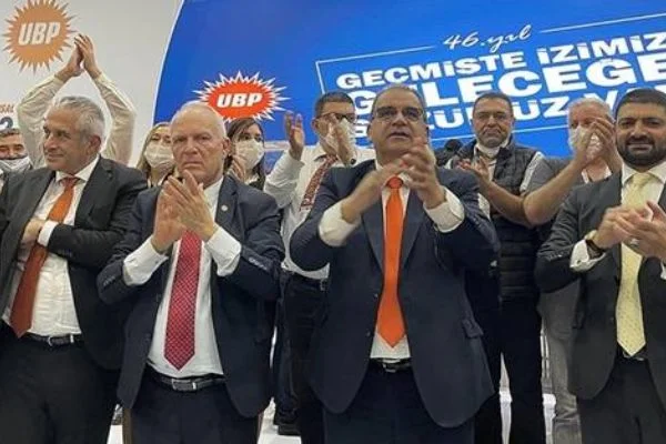 KKTC'de UBP'nin yeni genel başkanı Faiz Sucuoğlu oldu