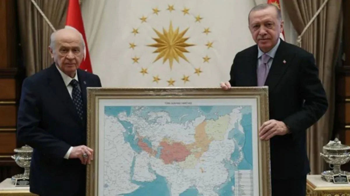 Kremlin 'Türk dünyası' haritasından rahatsız oldu