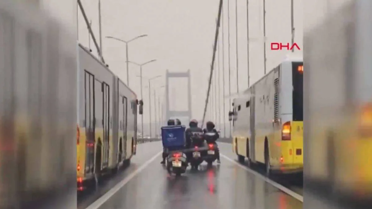 Motosiklet sürücülerine siper olan metrobüs şoförleri o anları anlattı