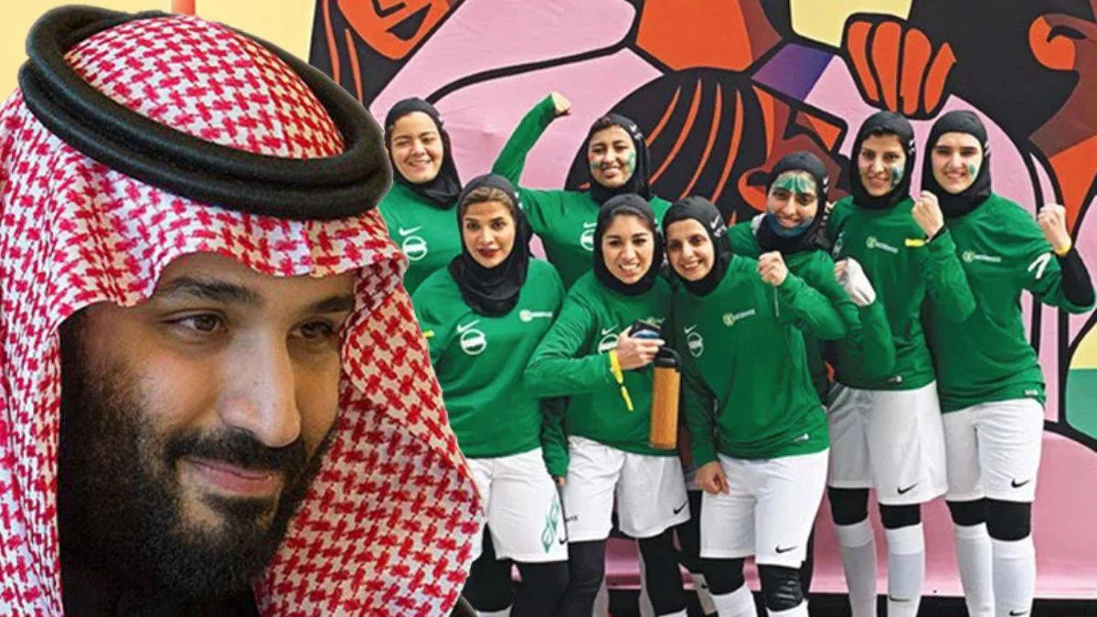 Prens Selman şaşırtmaya devam ediyor! Suudi Arabistan'da ilk kadın futbol ligi başladı