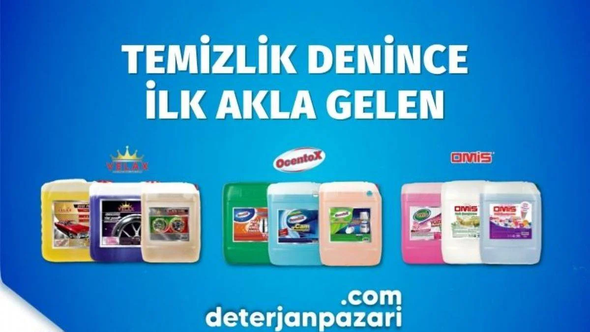 Temizlik Deterjan Pazarı'yla Her Yerde!
