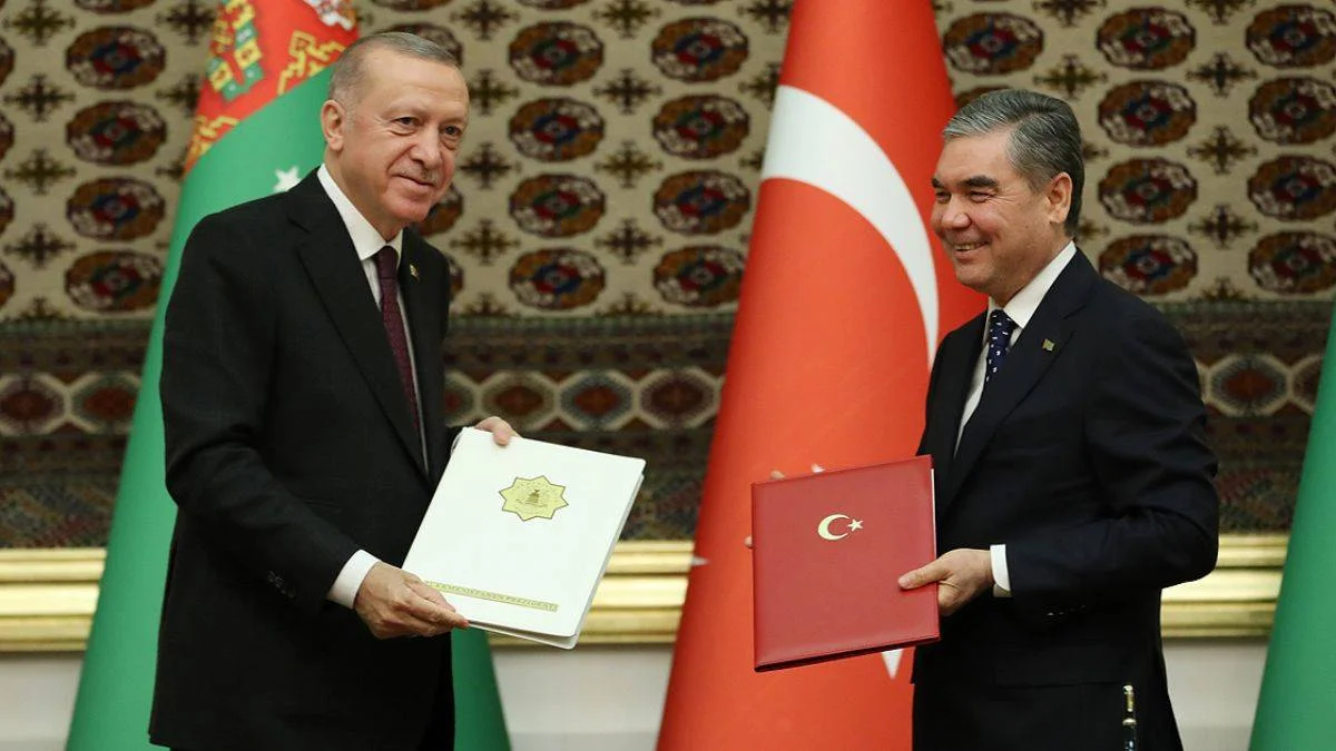Türkiye ile Türkmenistan arasında 8 anlaşma imzalandı