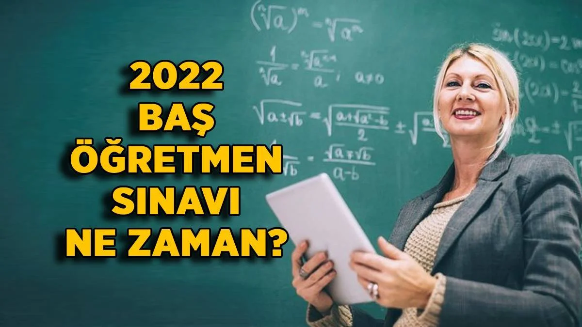 2022-2023 Baş öğretmen sınavı ne zaman? Baş öğretmen maaşı ne kadar olacak?