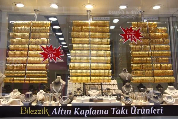 Avrupa'dan sonra Türkiye de altın kaplamaya geçti